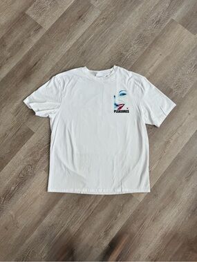 Pleasures x GUESS USA Drew Barrymore Faces Graphic Tee Large